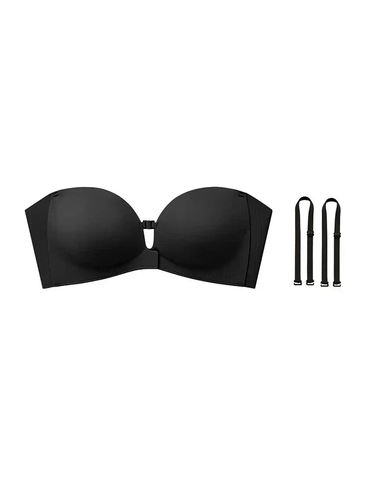 Strapelle™ Trägerloser Push-up-BH ohne Bügel – Rutschfester Halt & nahtloser Look