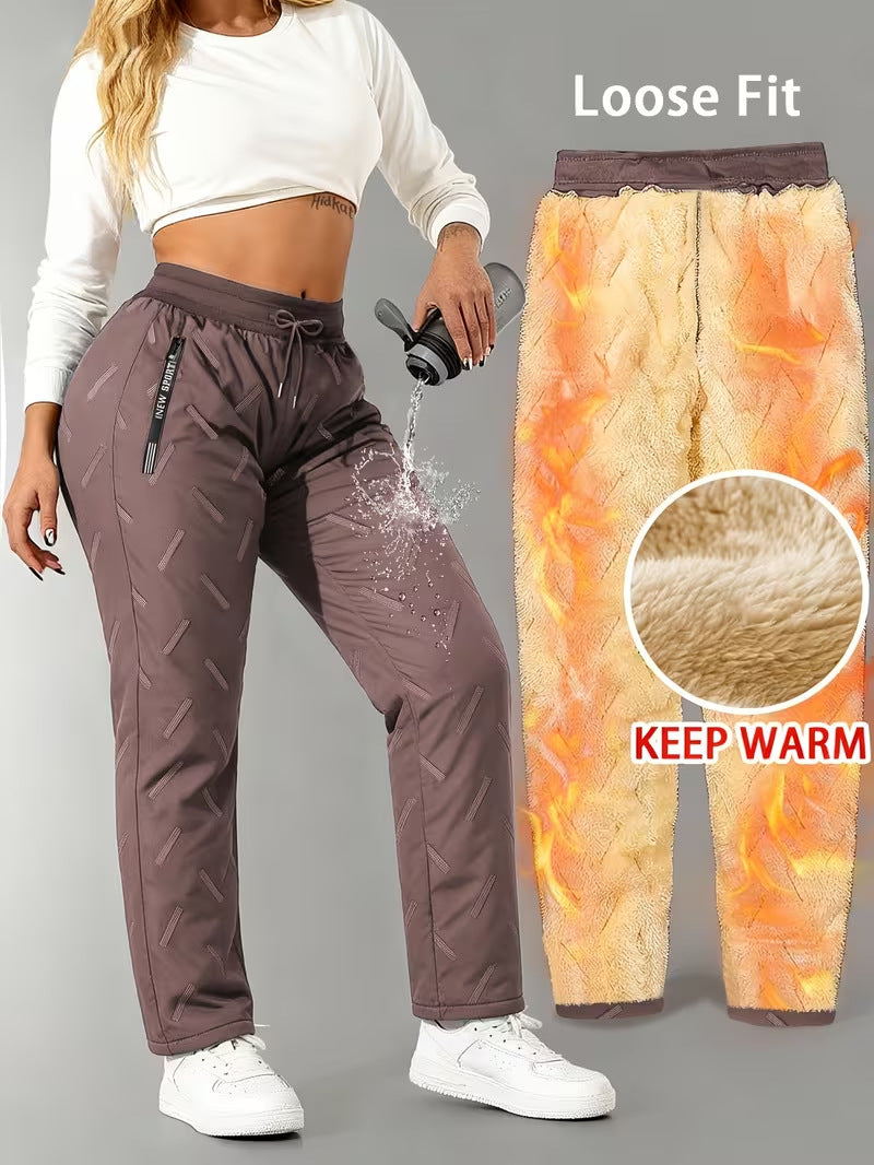 WinterPolster™ Wasserabweisende Thermohose mit Fleecefutter